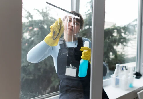 Nettoyage de vitres intérieures et extérieures à Bretoncelles